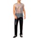 thumbnail image 2 of INSPIRAR CHIC Camiseta Transparente sin Mangas para Hombres, Ropa de Fiesta Clubwear, Chaleco de Malla Brillante 2XL Gris Plateado, 2 of 4