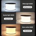 thumbnail image 3 of COB LED Strip 220V Switch/Dimmable Power EU Plug 360LEDs/m 3000k 6000k RA90 Outdoor Garden FOB LED Tape Bedroom Kitchen Lighting, 3 of 7