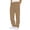 Khaki, variant on Swuxness Men's Relaxed Cargo Long Pants Trousers Loose Pocket Drawstring Sports Work Stretch