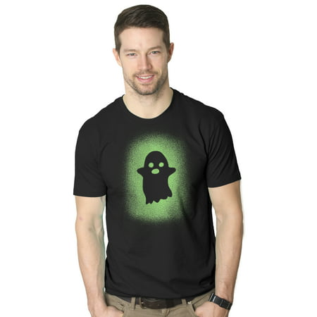 Glowing Ghost Glow In The Dark Shirt Scary Halloween T Shirt Cool Costume Tee