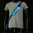 thumbnail image 6 of BIBABLYKE High Visibility Reflective Belt Sash with Safety Light USB Rechargeable LED Light Up Running Belt for Runner Walkers, 6 of 8