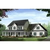The House Designers: THD-7777 Builder-Ready Blueprints to Build a Country House Plan with Basement Foundation (5 Printed Sets)