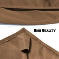 thumbnail image 5 of Sunrise Replacement Umbrella Canopy Cover for 6.5' 6 Ribs Outdoor Patio Market Umbrella, Canopy Only, (Brown), 5 of 6