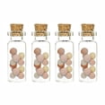 thumbnail image 5 of 4 Pcs 10ML Mini Bouchon en Liège Transparent Petits Contenants en Verre Flacons Bocaux Q3Z7, 5 of 5