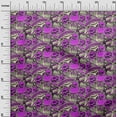 thumbnail image 2 of oneOone Cotton Cambric Fuschia Pink Fabric Halloween Craft Projects Decor Fabric Printed By The Yard 56 Inch Wide, 2 of 4