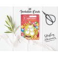 thumbnail image 3 of Darling Souvenir Pink Birthday Invitation Card Printable Elegant Fill or Write In Blank Party Invites 28 Pcs 5 x 7 Inches, 3 of 5