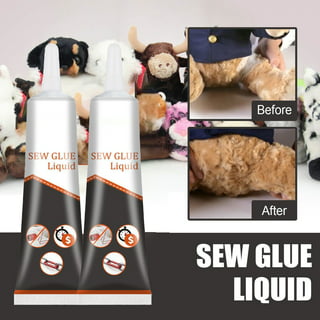  Gorilla Fabric Glue, 100% Waterproof, No Sew Solution,  Washer/Dryer Safe, Permanent Bond, 25fl Oz/73ml, Clear