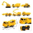 thumbnail image 5 of Educational Vehicles Trucks Car Toys Set with Transport Cargo Airplane and Large Play Mat Kids Toys Toddler Vehicle Cool Toy For Child Gift Blue/Red/Yellow, 5 of 7