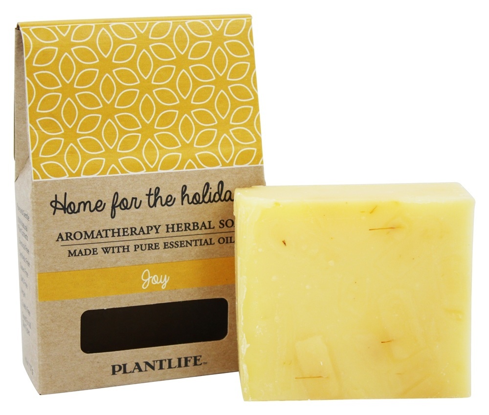 Plantlife Natural Body Care Aromatherapy Herbal Bar Soap Joy 4.5 oz