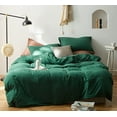Queen Size 3 Pieces Emerald Green Comforter Set Soft, Microfiber