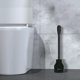 thumbnail image 5 of XWSHYW General Cepillo de Baño de Silicona Seoul Black - Cepillo de Baño de Máxima Higiene - Escobilla de Baño Galardonada - Goteo - Mango Largo Ergonómico - Montaje En Pared, 5 of 7
