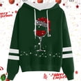thumbnail image 2 of WILLBEST Sudadera con Capucha Sudadera con Capucha y Cordón con Estampado Navideño Informal para Mujer Chica​​, 2 of 3