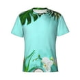 thumbnail image 3 of Naloa Tropical Pineapple Men's T-Shirt Sport T-shirt Men's Basic Tee Casual Men's Shirt, Round Neck, Short Sleeves - Medium, 3 of 5
