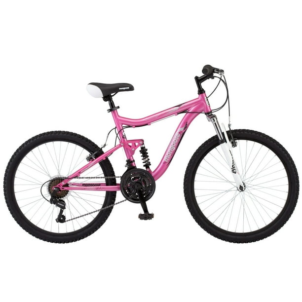 Mongoose 24 inch ledge 2.1 girls mountain bike discount