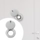 thumbnail image 3 of Peephole Cover 16mm Front Door Peep Hole Cover Plate For Inside Apartment Door, 3 of 3