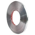 thumbnail image 1 of Graflsoa Chrome-Plated PVC Car Body Protection Strip, 10mm Width, 12.5m Length, Silvery Finish, Lightweight 280g, Easy Installation, 1 of 6