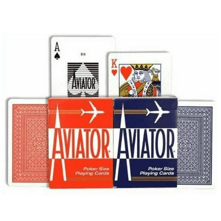 Aviator Playing Cards, 12 Pack, Standard Index Card Decks Aviator Playing Cards, 12 Pack, Standard Index Card Decks