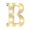 thumbnail image 1 of Amdohai Alphabet LEDs Light Standing Letters Sign with Bulbs Night Lamp Warm White Constant Bright Light Effect 2 * AA Cell Operated IP54 Water Resistance for Birthday Christmas Wedding Home Party Bar, 1 of 8