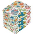thumbnail image 4 of Coolnut Easter Eggs Washcloths Set of 6-12 x 12 inch Pure Cotton Wash Cloth Highly Absorbent and Soft Fingertip Towels Face Cloths for Bath, Spa Wash cloth, 4 of 7