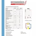 thumbnail image 4 of Calentador Instantáneo Boiler 6 Lts Gas Natural 4406n Kruger, 4 of 4