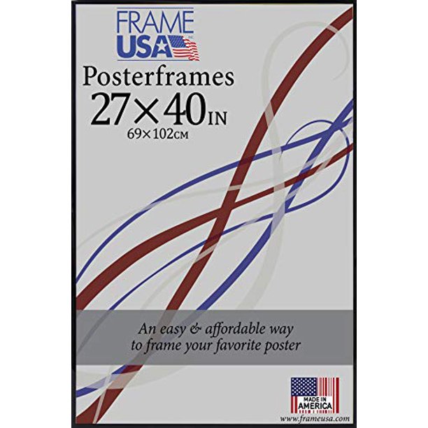 Frame USA Foamcore Series 27x40 Poster Frames (Black) Choose Color