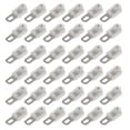 thumbnail image 4 of 50 Pcs Crochets de Rail de Rideau Robustes pour Glisseurs de Rail de Rideau Rouleaux Coulissants, 4 of 9