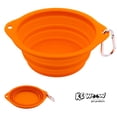 thumbnail image 3 of Plato plegable de silicón KE WOOW   libre de BPA, No tóxico, 850 ml Naranja Kewoow PLATO PLEGABLE VIAJE, 3 of 10