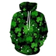 thumbnail image 1 of DPTALR Chandails en Molleton à Capuche pour Hommes, Impression Numérique 3D, Manches Longues, Poche, Décontracté pour la Saint-Patrick, 1 of 3