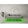 thumbnail image 3 of Ahgly Company Indoor Rectangle Oriental Green Traditional Area Rugs, 6' x 9', 3 of 4