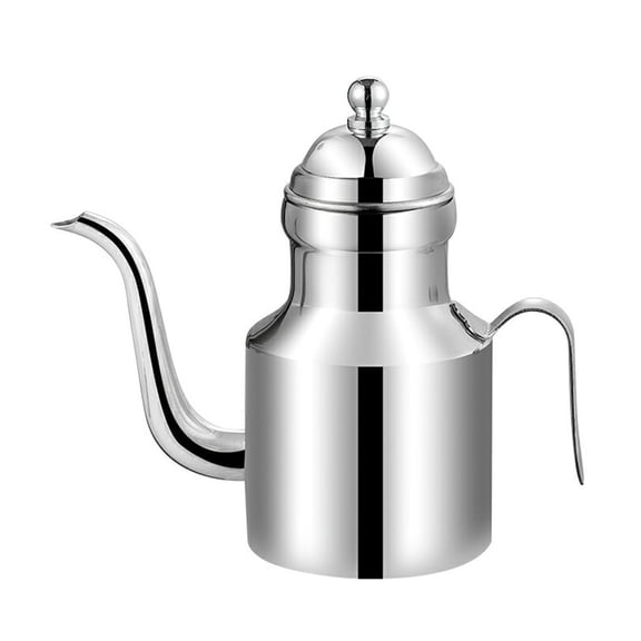 Aoqianlan 310ML Stainless Steel Oil Vinegar Olive Pot Sauce Dispenser PourerJug
