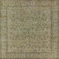 thumbnail image 1 of Ahgly Company Indoor Square Mid-Century Modern Brown Oriental Area Rugs, 7' Square, 1 of 6