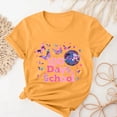 thumbnail image 5 of Youyipin Womens Tops 100 Days Of School Shirt For Women Teacher Graphic T-Shirt Happy 100Th Day Of School Gift Round Neck Short Sleeve Tee Tops Spring Tops For Women, 5 of 5