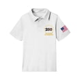 thumbnail image 6 of CCRFTGI 250 Anniversary USA Flag Polo Shirts for Kids Girls Boys Size 10-12 School Uniform Independence Day Shirts Pique Collared Polos Short Sleeve Summer Tops White 5-6 Years, 6 of 7