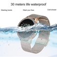 thumbnail image 3 of Reloj Mujer Hombre Tasa Presión Relojes deportivos (cinturón de malla), 3 of 5