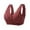 A, variant on Bras for Women Bra 1 Womens No Steel Ring Front Close Bra T Back Plus Size Seamless Unlined Bra For Large Bust Gray 46