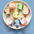 thumbnail image 2 of 1 Piece Cartoon Animals Retractable Nurse Doctor Badge Reel Clips Hospital Medical Students ID Name Card Holder 3, 2 of 5