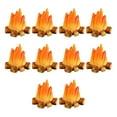 thumbnail image 4 of 10Pcs Miniature Campfire Model Fire Fake Resin Bonfire Model Miniature Decoration, 4 of 9