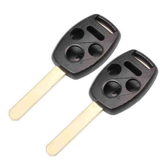 2PCS Car Remote Key Fob Shell Pad Case for 2008 2009 2010 2011 2012 Honda Accord