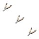 thumbnail image 2 of Vogacara Nail Art Nipper Acero inoxidable Uña de los pies Uña Pedicura Salón portátil Bolsillo Pie Nariz doblada Alicates Tijeras Type1 NO1, 2 of 6