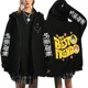 thumbnail image 4 of Jujutsu Kaisen-sudaderas con cremallera Gojo Satoru, chaquetas góticas con cremallera, sudaderas Y2k de Anime japonés, ropa de calle Yuji Itadori Harajuku, 4 of 5