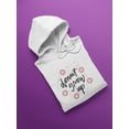 thumbnail image 3 of Donut Grow Up. Hoodie Women -Image by Shutterstock, Female Small, 3 of 4