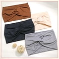 thumbnail image 2 of 4PCS Extra Wide Headbands for Women, 7'' Large Turban Knotted Bandana Head Bands for Women Non Slip, Boho Headbands for Women's Hair, 2 of 9