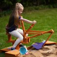 thumbnail image 5 of Avenlur Blippi Excavadora - Madera de Pino Resistente, Controles Intuitivos, Asiento Ergonómico - Ideal para Juegos Al Aire Libre, Patios Traseros, Playa - Giro de 360° - Segura para Niños Pequeños y, 5 of 5