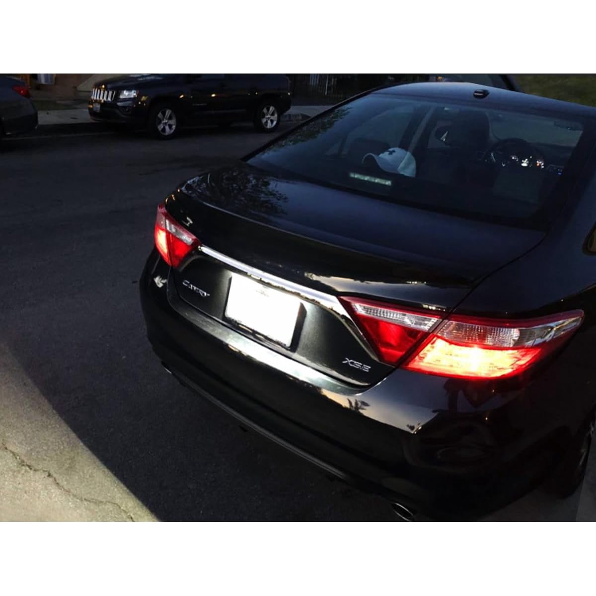 OEM-Fit 3W Full LED License Plate Light Kit For Toyota Camry Highlander Prius C Avalon Yaris, Powered by 18-SMD Xenon White LED