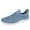 Light Blue -AM13, variant on Nestiefly Womens Walking Shoes Wide Toe Box Barefoot Shoes Knitted Fashion Sneaker with Arch Support Black Wide 9