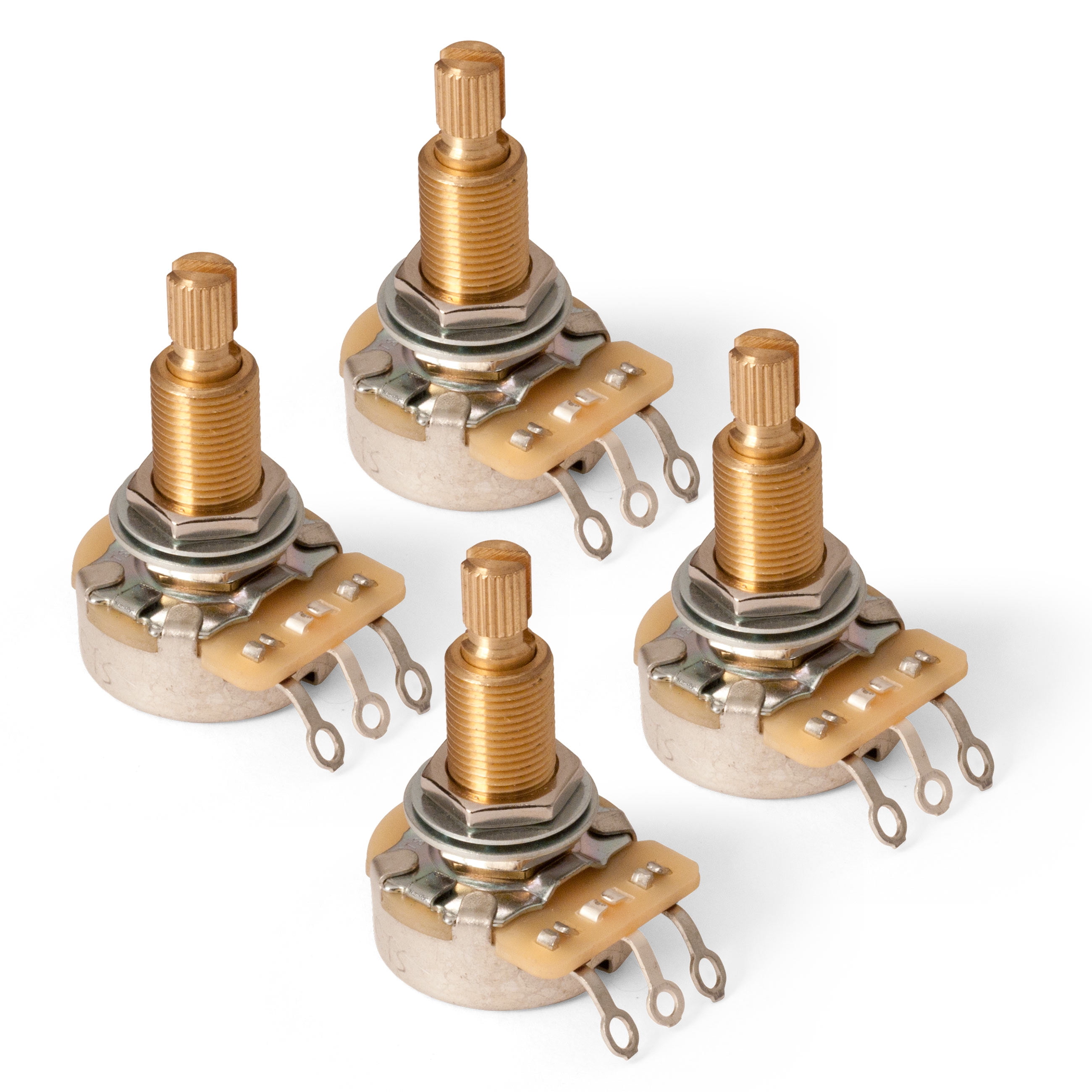 CTS Control Pots, Long split shaft, 500Kohm (CTS 450S 3486) 4 pack