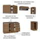 thumbnail image 4 of Cocina Integral Completa Modular Madesa Glamy 240cm MM 1, 4 of 7