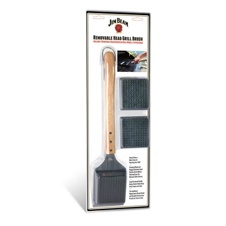 Jim Beam Removable Head Grill Brush