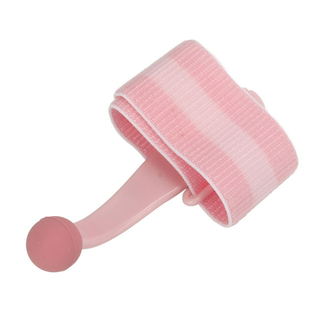 Writing Posture Correction Tool, Effective Separate Space Protect Joints Breathable Pen Hold Corrector Non Slide With Silicone Palm Ball For Home Sakura Pink