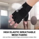 thumbnail image 3 of BOODUN Guantes de fitness transpirables Levantamiento de pesas Gimnasio Entrenamiento Entrenamiento Correa para la muñeca (Rojo S), 3 of 8